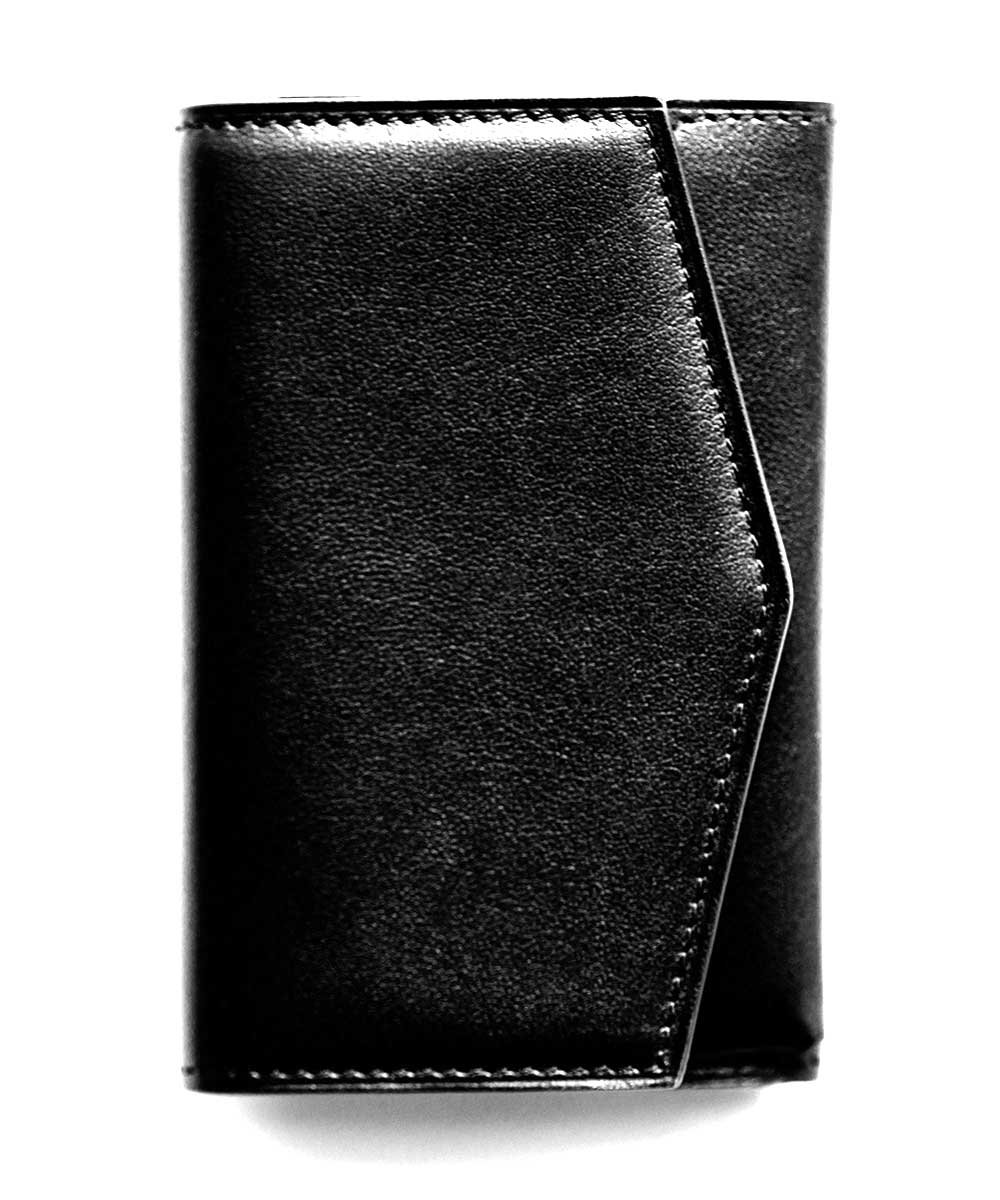 SMART wallet in Superior Italian Calf leather. Black, Brown