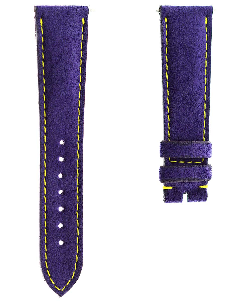 Ametist Violet Alcantara® strap. Quick release