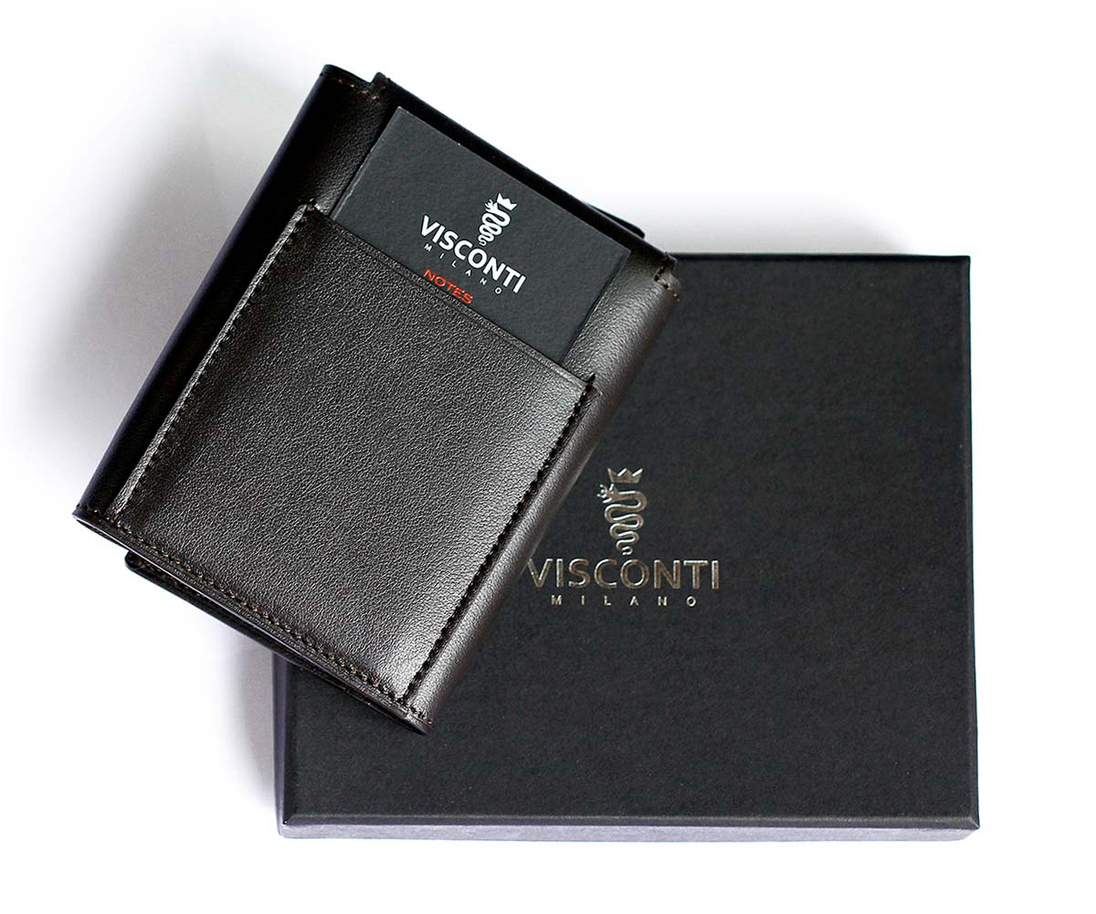 Wallet CITY in Superior Quality Calf leather