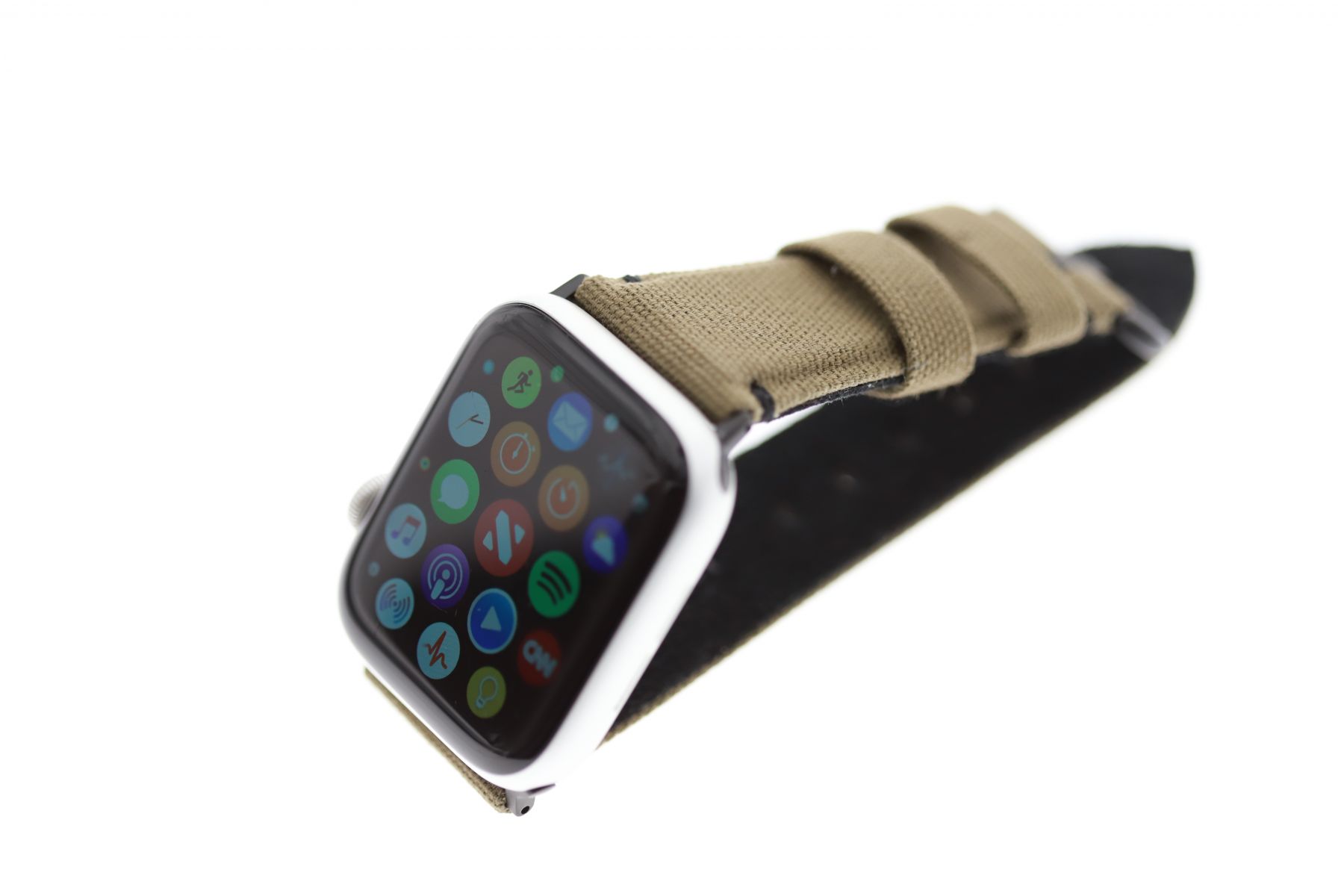 Canvas strap (Apple Watch All Series) / MILITARY GREEN