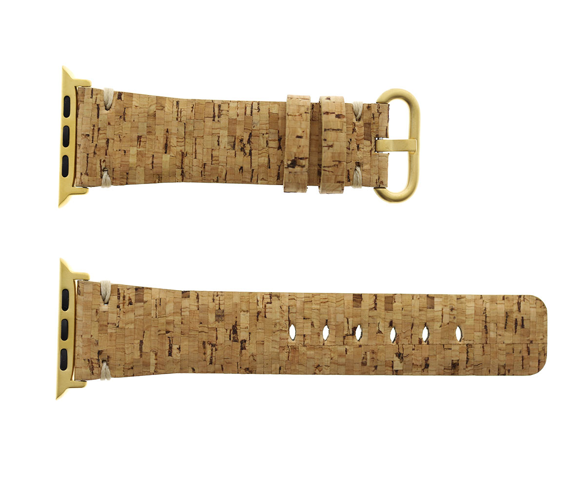 Natural Cork strap Strap (Apple Watch All Series) / LIGHT BEIGE