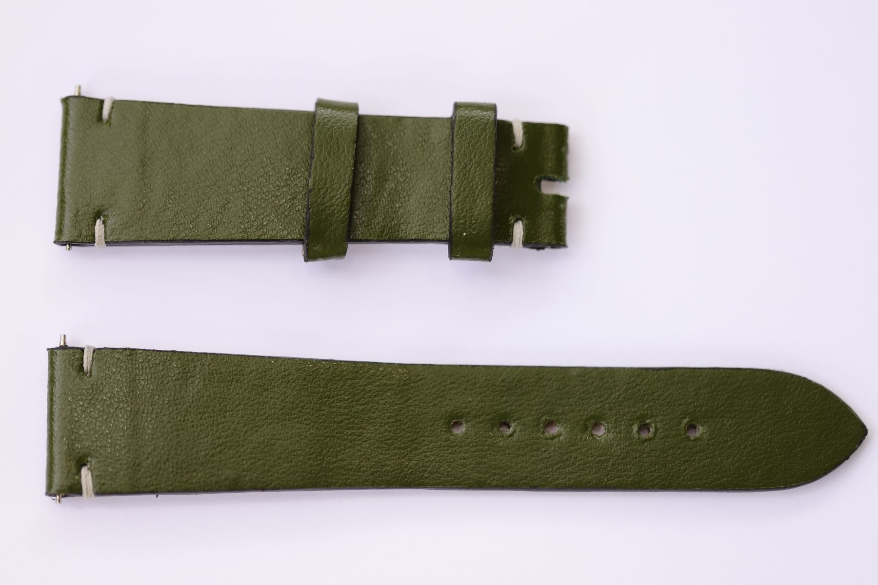 Green Cactus Vegan leather strap Patek Philippe Vintage style