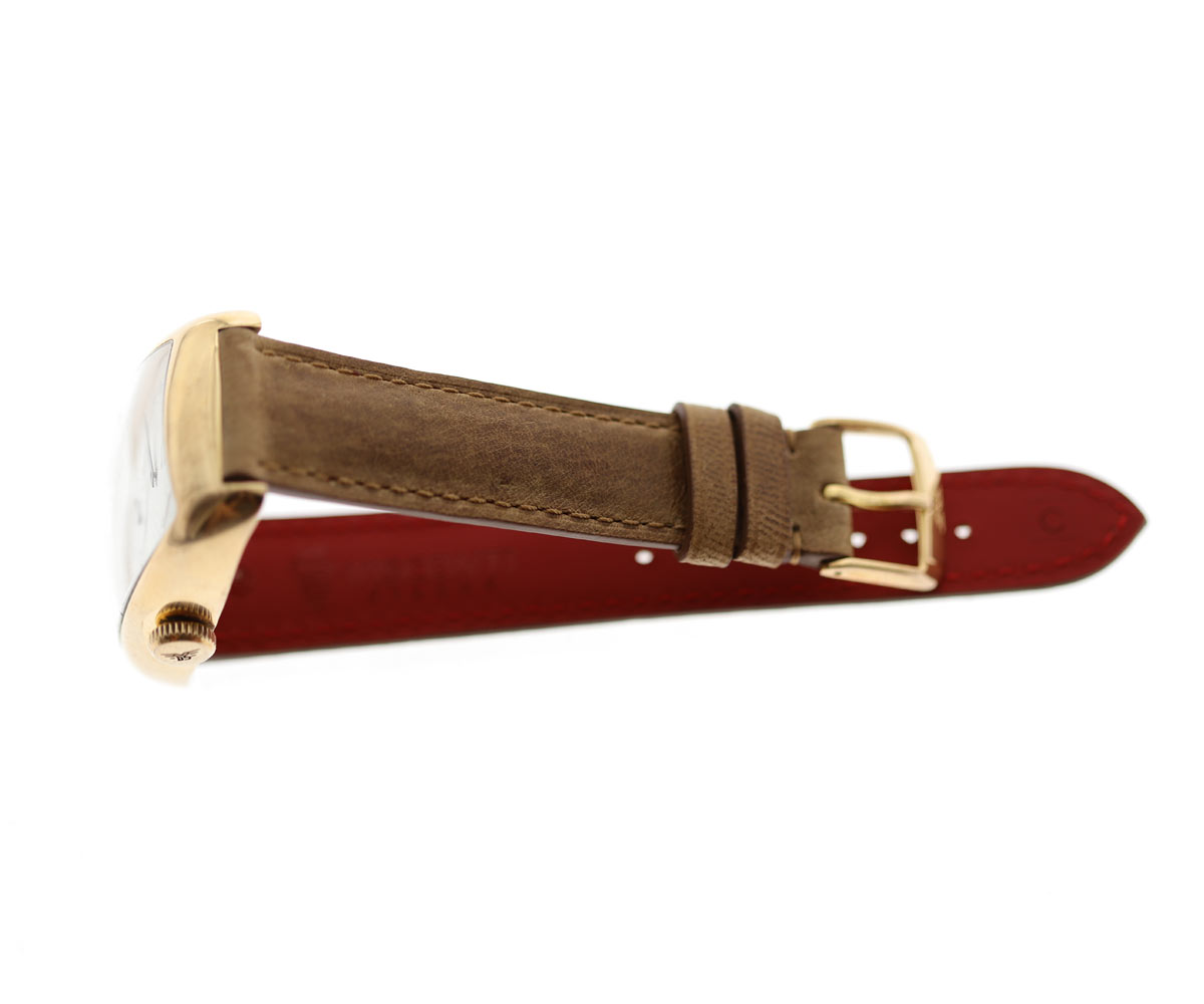 Custom made Honey Kangaroo leather strap