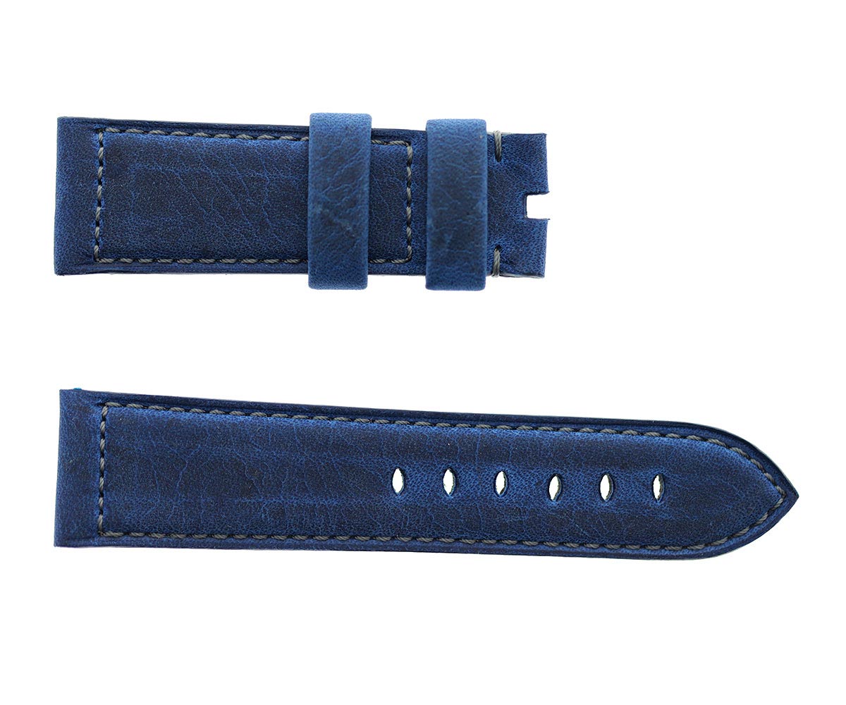 Ocean Blue Antilope Kudu Leather strap for Panerai