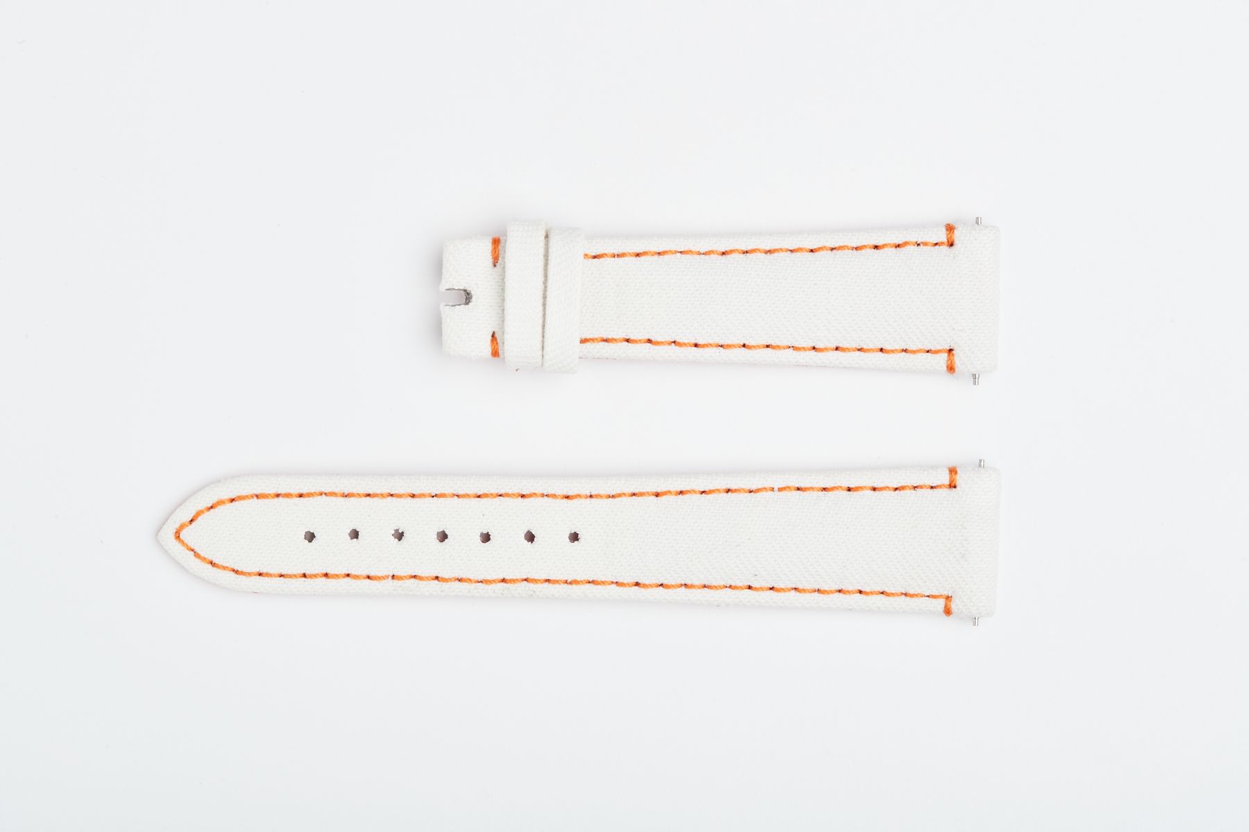 Sapporo White Japanese Denim Classic strap with Quick release