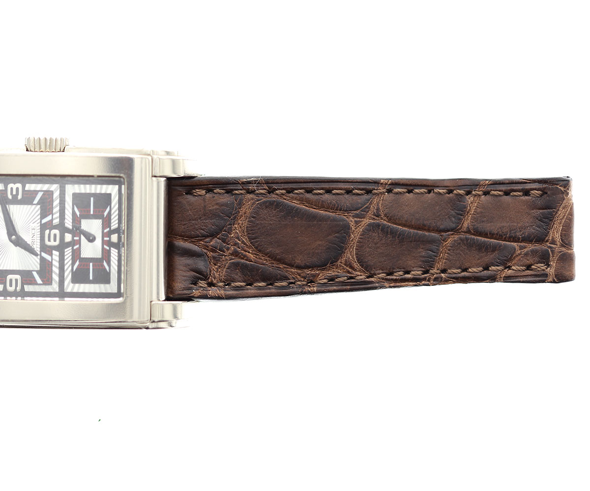 Rolex Cellini Prince style strap 20mm in Chestnut Brown Alligator
