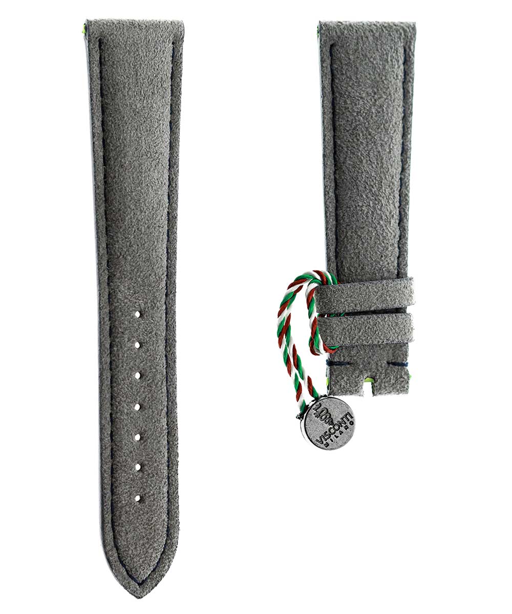 N8 Grey Fume Alcantara® strap 20mm, 21mm, 22mm