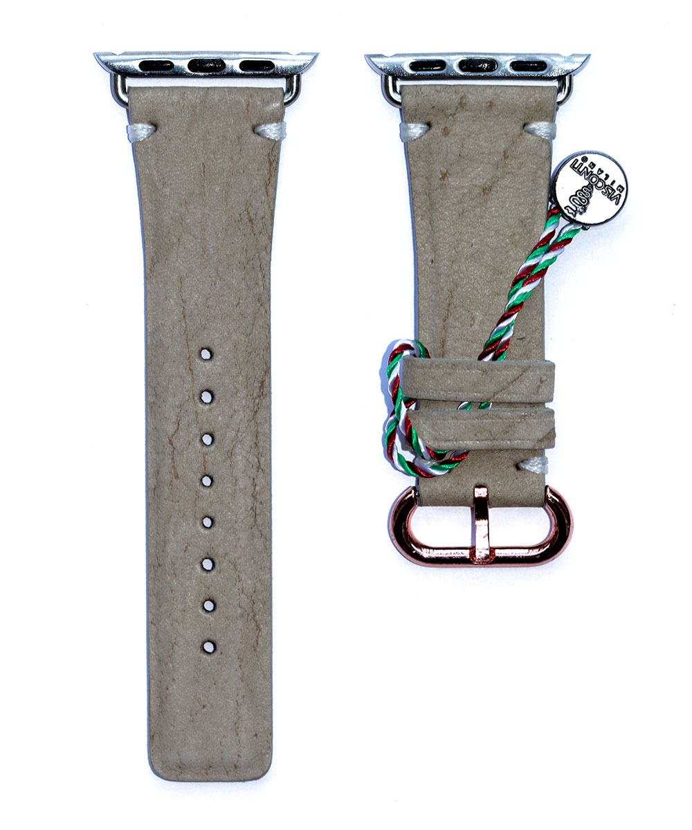 Beige Kudu leather strap (Apple Watch All Series)