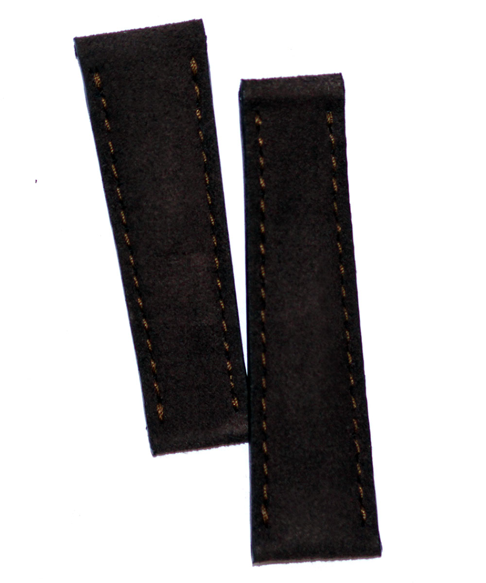 Rich Brown Alcantara strap 20mm for Rolex Daytona style timepieces