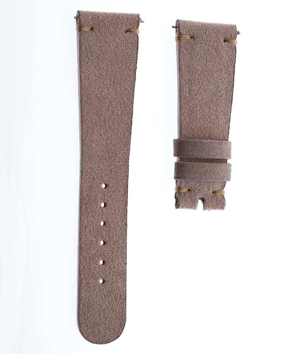Vintage Rose Alcantara® strap 20mm / Rolex Lady Daydate Dayjust Vegan style