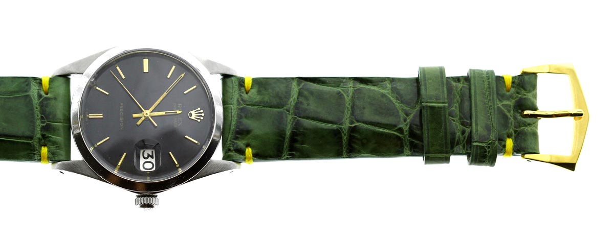 JonesInTokyo Light Green Custom Made Watch Strap. 12mm-24mm