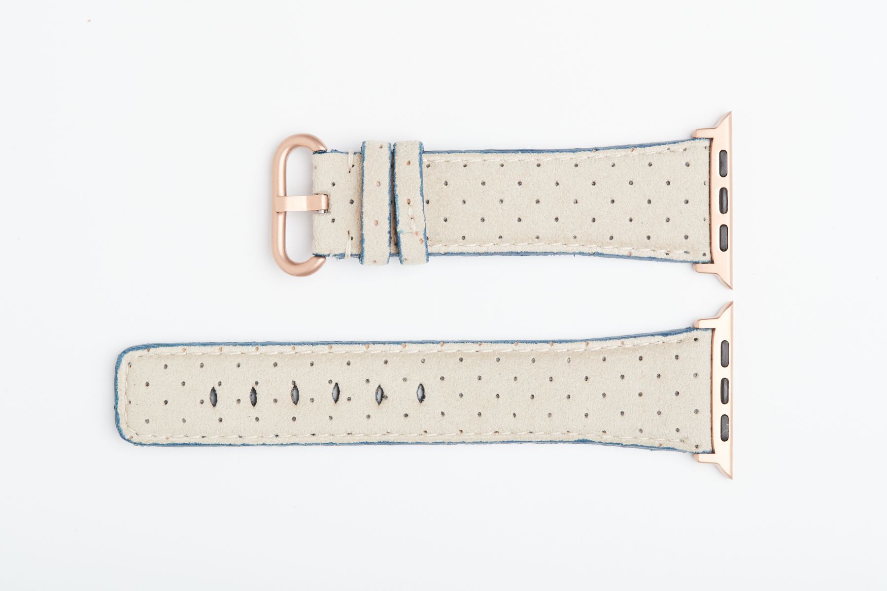 Perforated Original Alcantara Strap (Apple Watch All Series) / BEIGE