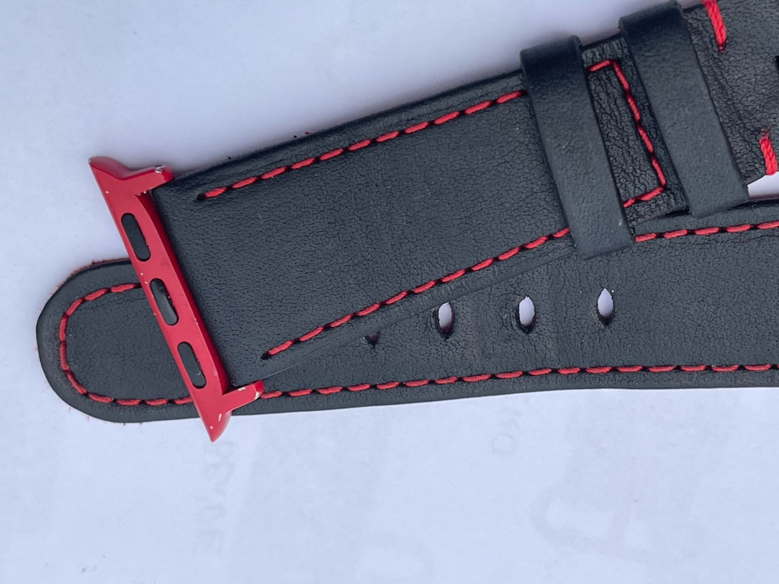 Paris Black strap (Apple Watch All Series) in Barenia / Luxury