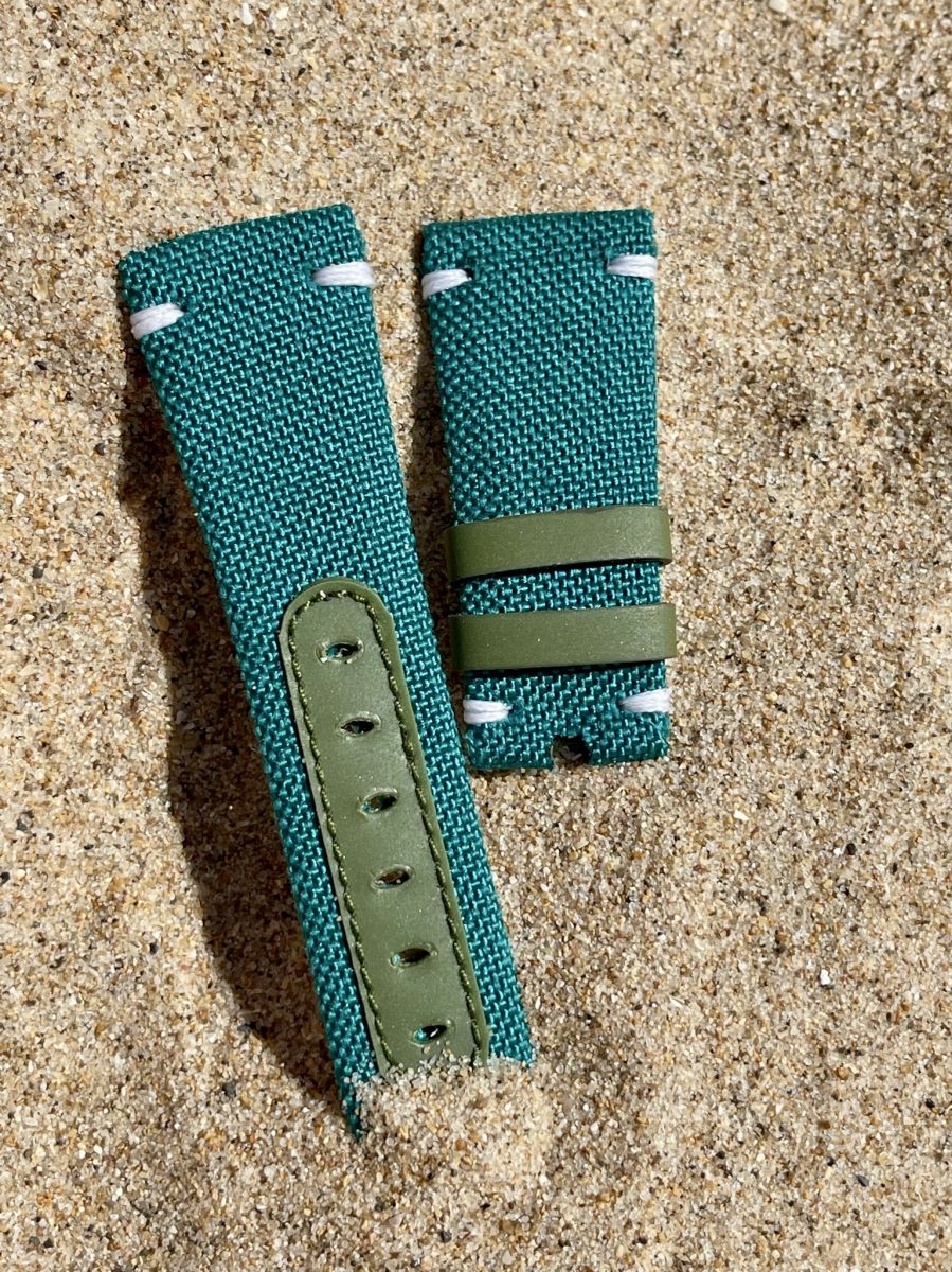 Indigo Green #7 Cordura Strap for Apple Watch All Series