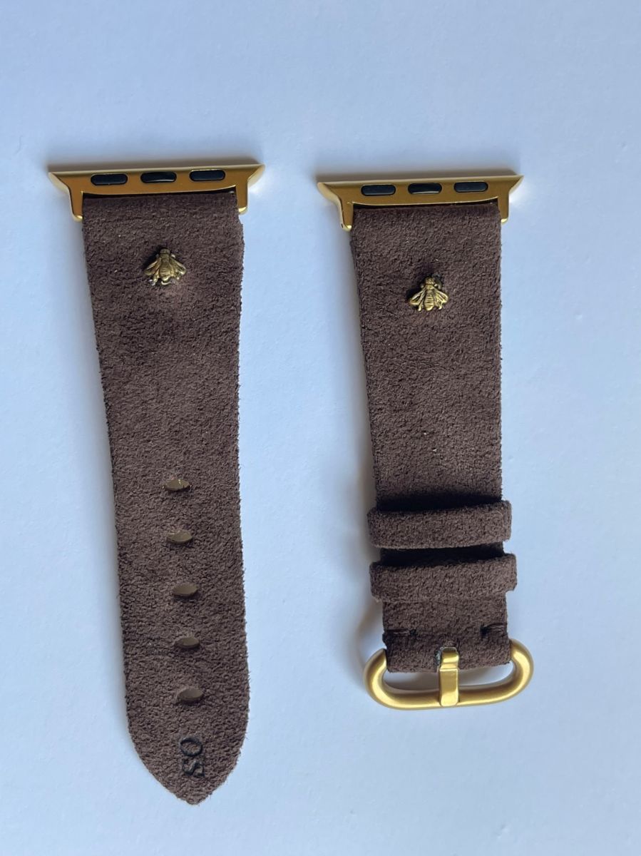 Tamari Brown Original Alcantara strap (Apple Watch All Series)