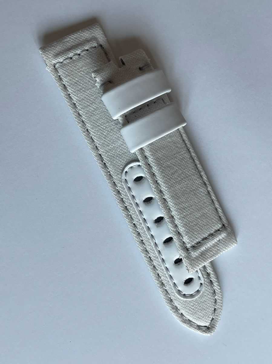 White Lotus Cordura Strap 23mm Blancpain Fifty Fathoms style