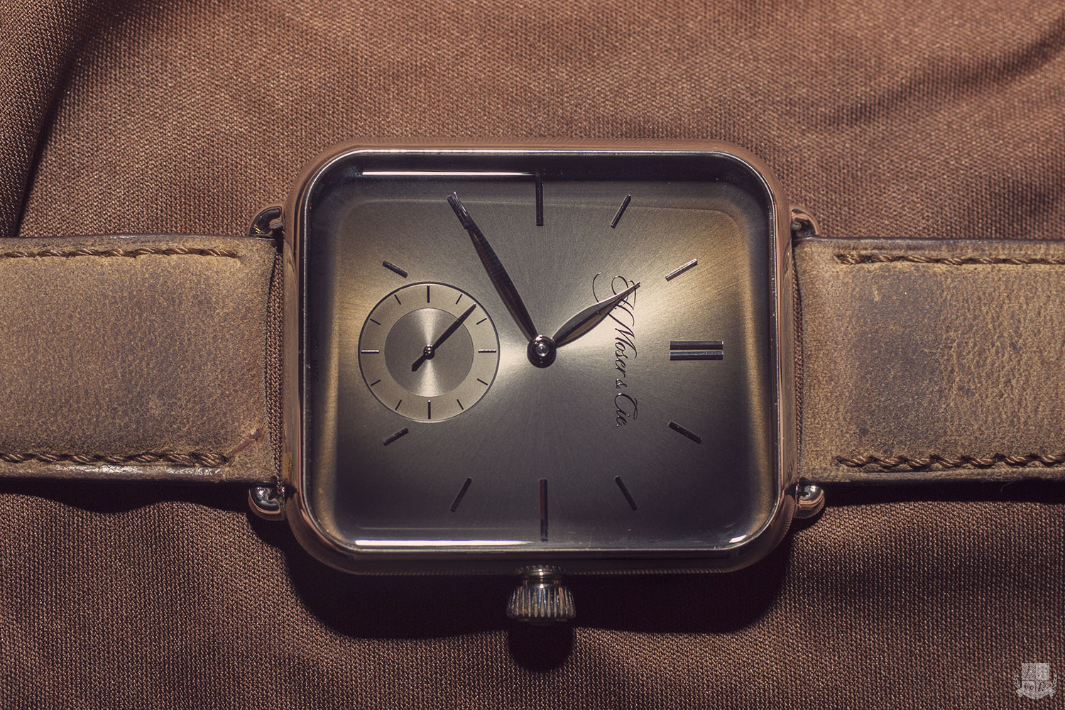 Apple Watch band / H.Moser & Cie style