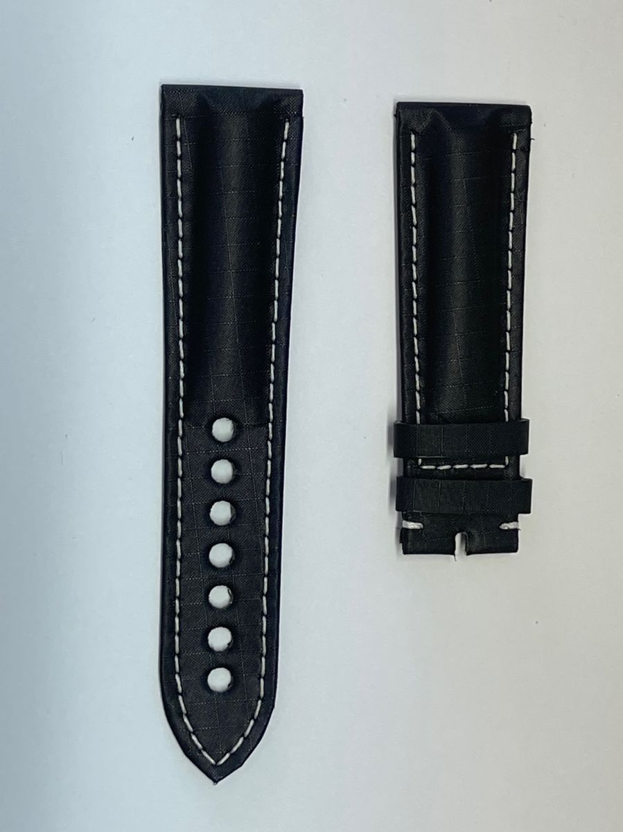 NJ-S1 Black Eclipse Sailcloth Classic strap