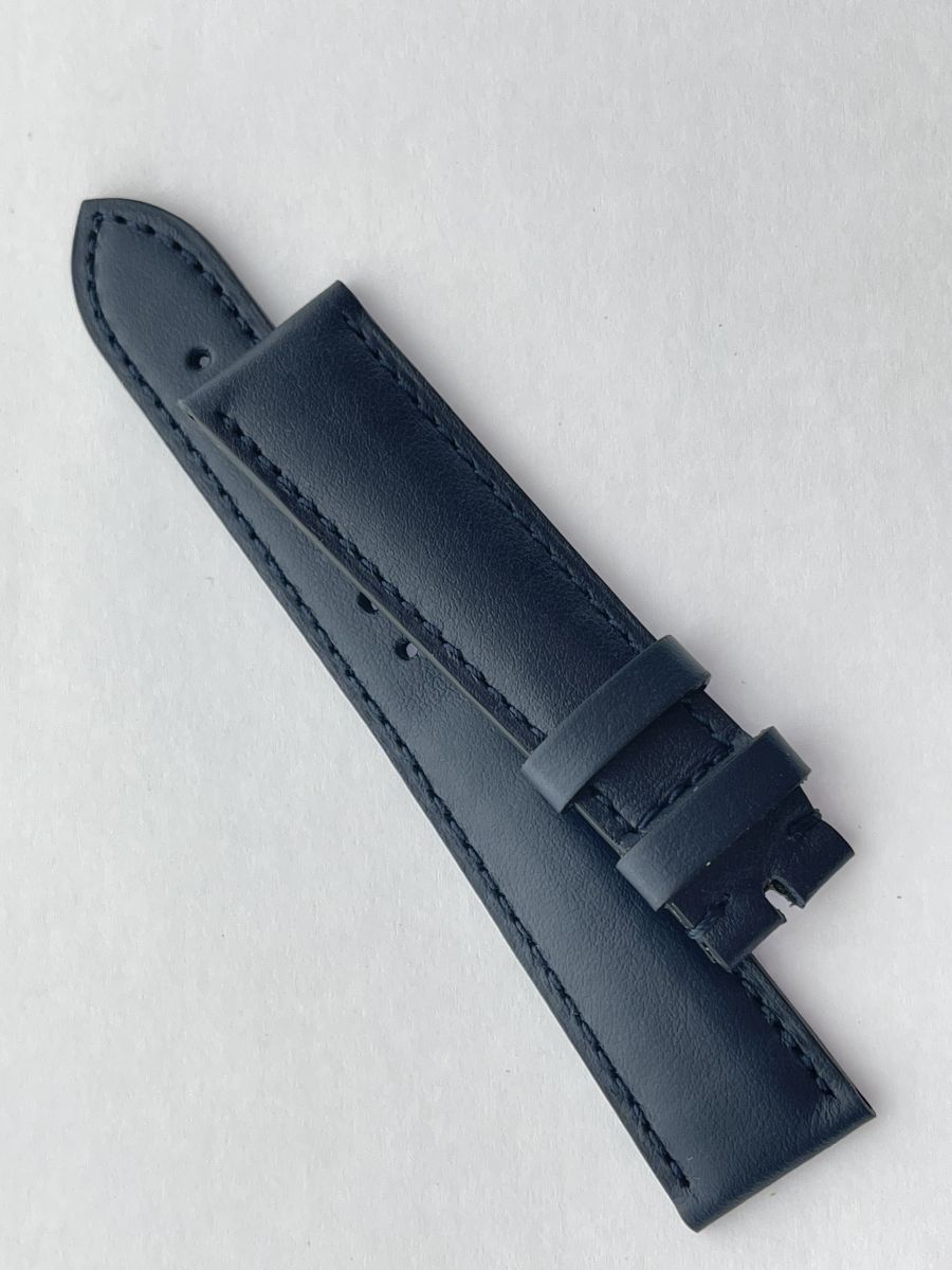NJ662 Navy Blue Napa leather Classic strap