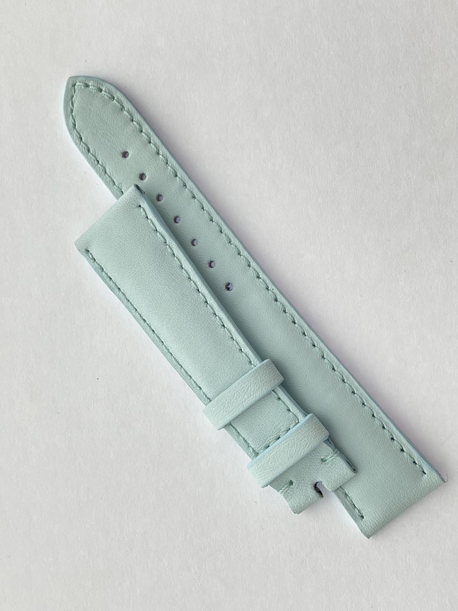 NJ663 Ice Blue Napa leather Classic strap