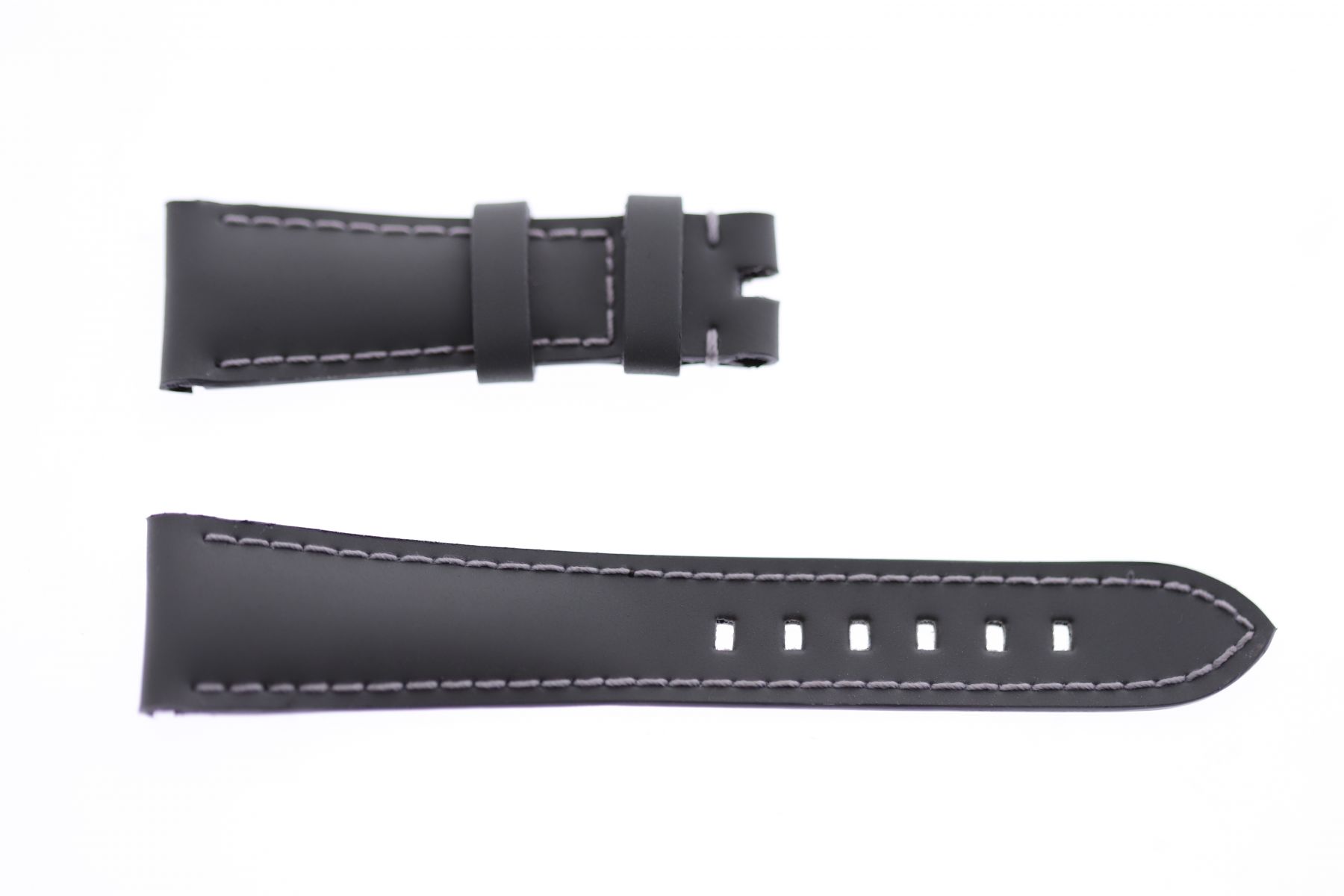 Cloud Grey Recycled Rubber strap 18mm Patek Philippe 7234 style