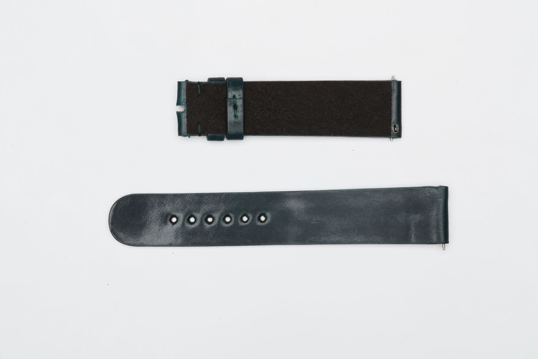 Midnight Green Shell Cordovan leather strap 19mm Grand Seiko Midnight Green Shell Cordovan leather strap 19mm Grand Seiko