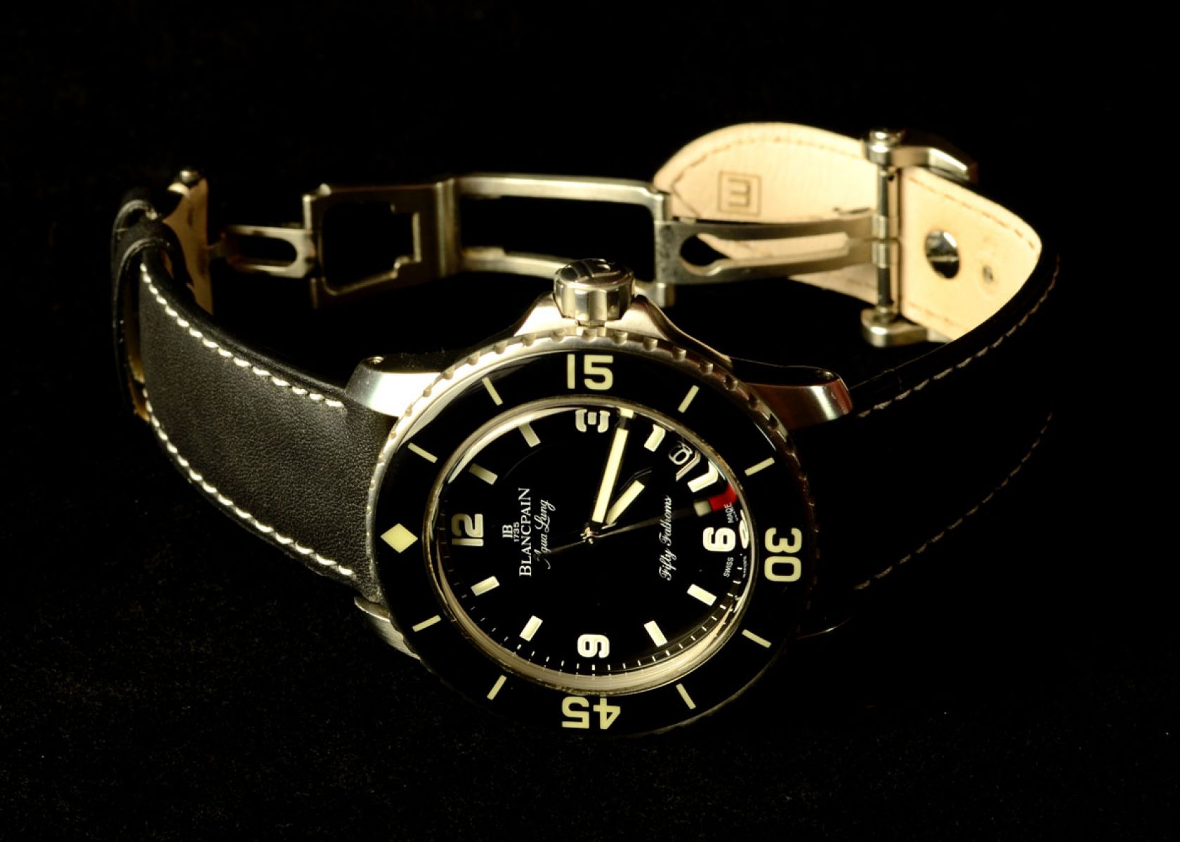 Blancpain Fifty Fathoms strap for sale Custom made