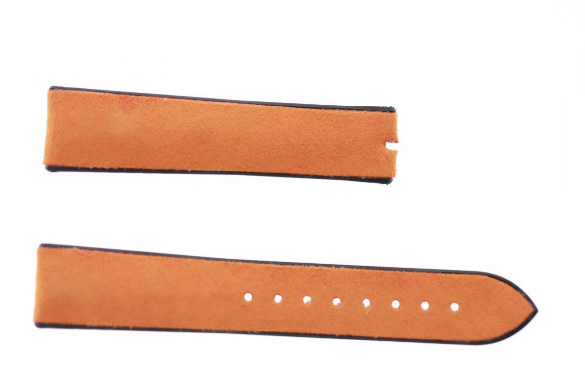Natural Rubber with top layer in Orange Alcantara Strap 20mm General style