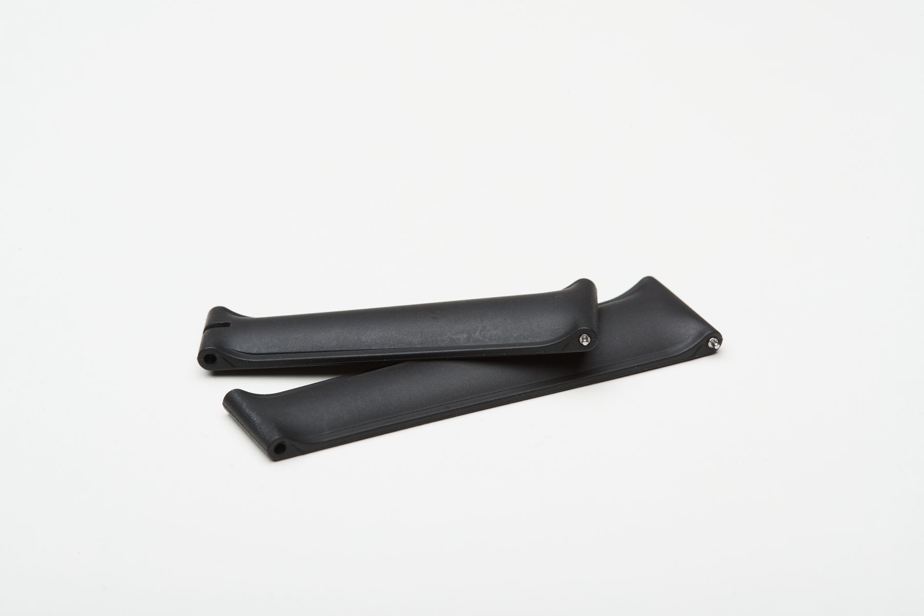 Anthracite Black / No stitching / Natural Rubber Band 20mm for Rolex Daytona / Quick Release